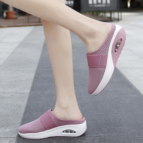 Women's Air Cushion Slip-on Walking Shoes Orthopedic Very Comfortable Walking - Bild 5 von 17