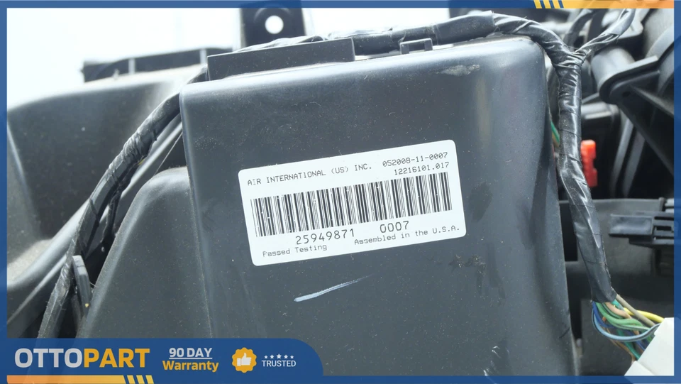 Soplador de aire acondicionado Saturn Sky 2007-2008 motor calentador conjunto de núcleo soplador de aire acondicionado fabricante de equipos originales Foto 3 de 4