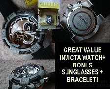 NWT Invicta 26526 Watch Reserve Bolt 52mm 10ATM Chronograph Dive Style Watch