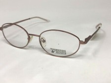 THORNTON & BANKS TB416 Eyeglasses Frame 53-17-135 Light Pink Matte/Clear QG45