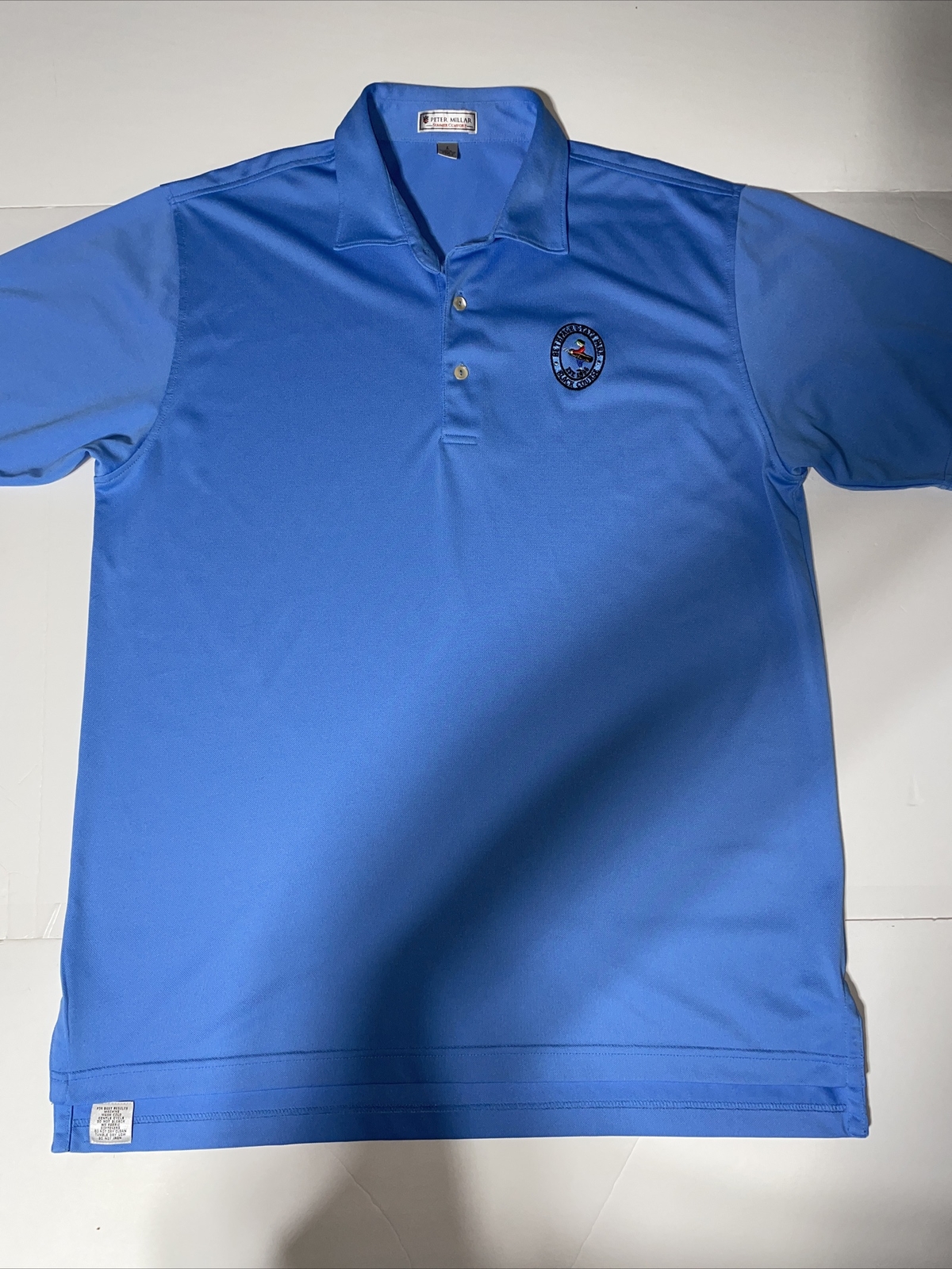 Peter Millar Golf Solid Performance Jersey Polo S… - image 1