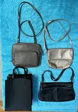 Lot Of 4 Multi Brand Women's Multicolor Tote and Hand Bags