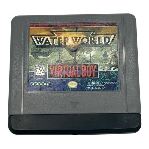 Waterworld (Nintendo Virtual Boy 1995) Authentic Cart Only w/ Dust Cover Tested