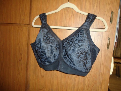 PLAYTEX BH OHNE BÜGEL 42DD NEU OHNE ETIKETT 2 STÜCK MARINEBLAU/SCHWARZ KOMFORTRIEMEN 4693