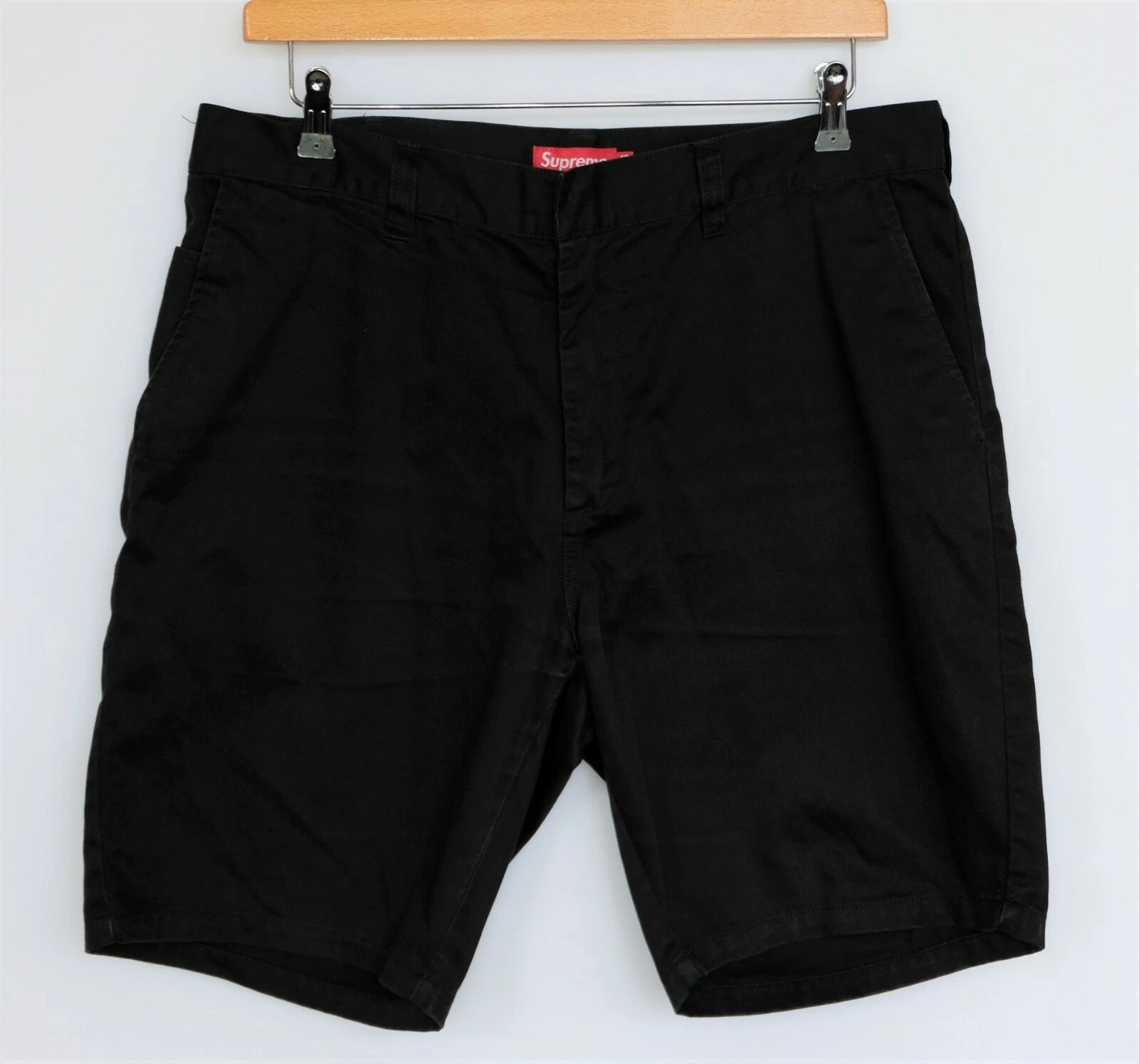 Short de travail Supreme New York W36 noir noir pantalon court