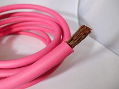 2 AWG SGX RED AUTOMOTIVE WIRE - HIGH TEMP - MADE IN USA - 25 FEET - Foto 2