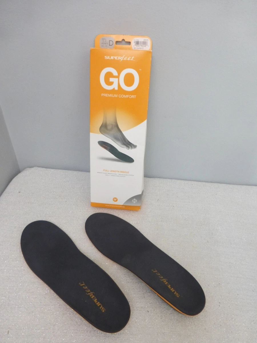 Superfeet go premium best sale comfort full length insoles