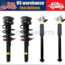 4x Front Rear Shock Struts Assys w/Magnetic For Audi A3 S3 RS3 8V0413029P 16-22