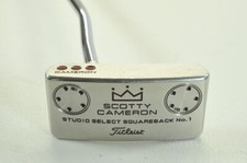LEFT Titleist 2008 Scotty Cameron Studio Select Squareback No. 1 Putter  #186349