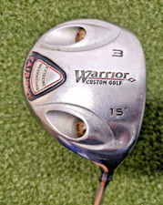 Warrior Custom Golf 3 Wood 15 / RH / Senior Graphite 43.5" / NEW GRIP / jd7784