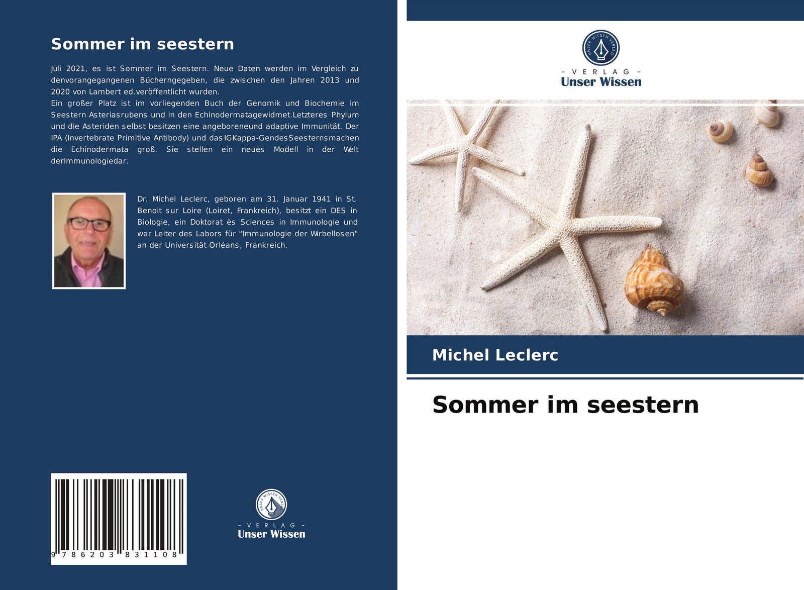 Thumbnail - Michel Leclerc | Sommer Seestern | Taschenbuch | Deutsch (2021) |