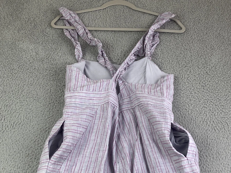 Mono Anthropologie Elevenses Costero Fluido Bohemio Elegante Bolsillos Talla 6P EXCELENTE Foto 4 de 4