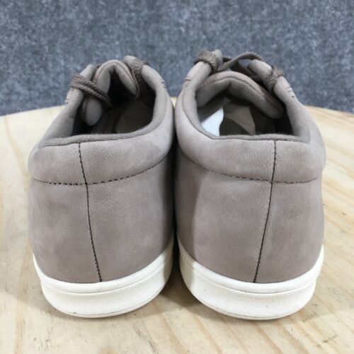 Zapatos Easy Spirit para mujer 10M AP1 bajos para caminar zapatillas de cuero beige con cordones - Imagen 6 de 11