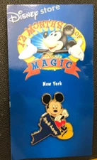 Disney pin 11873 12 Months of Magic Mickey Mouse State Pin New York map city
