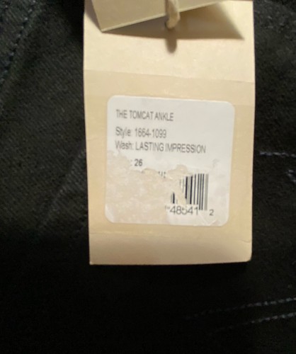 MOTHER Jeans Pants The Tomcat Ankle Wash: Lasting Impression Size 26 NWT - Picture 10 of 17
