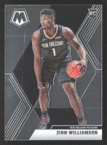 2019-20 Panini Mosaic Zion Williamson #209 RC New Orleans Pelicans