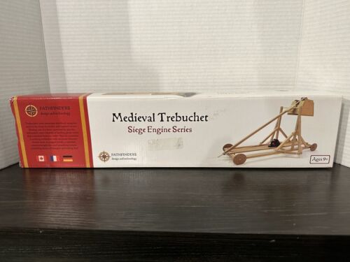 Medieval Trebuchet Wooden Kit Pathfinders Design and Technology - Picture 1 of 4
