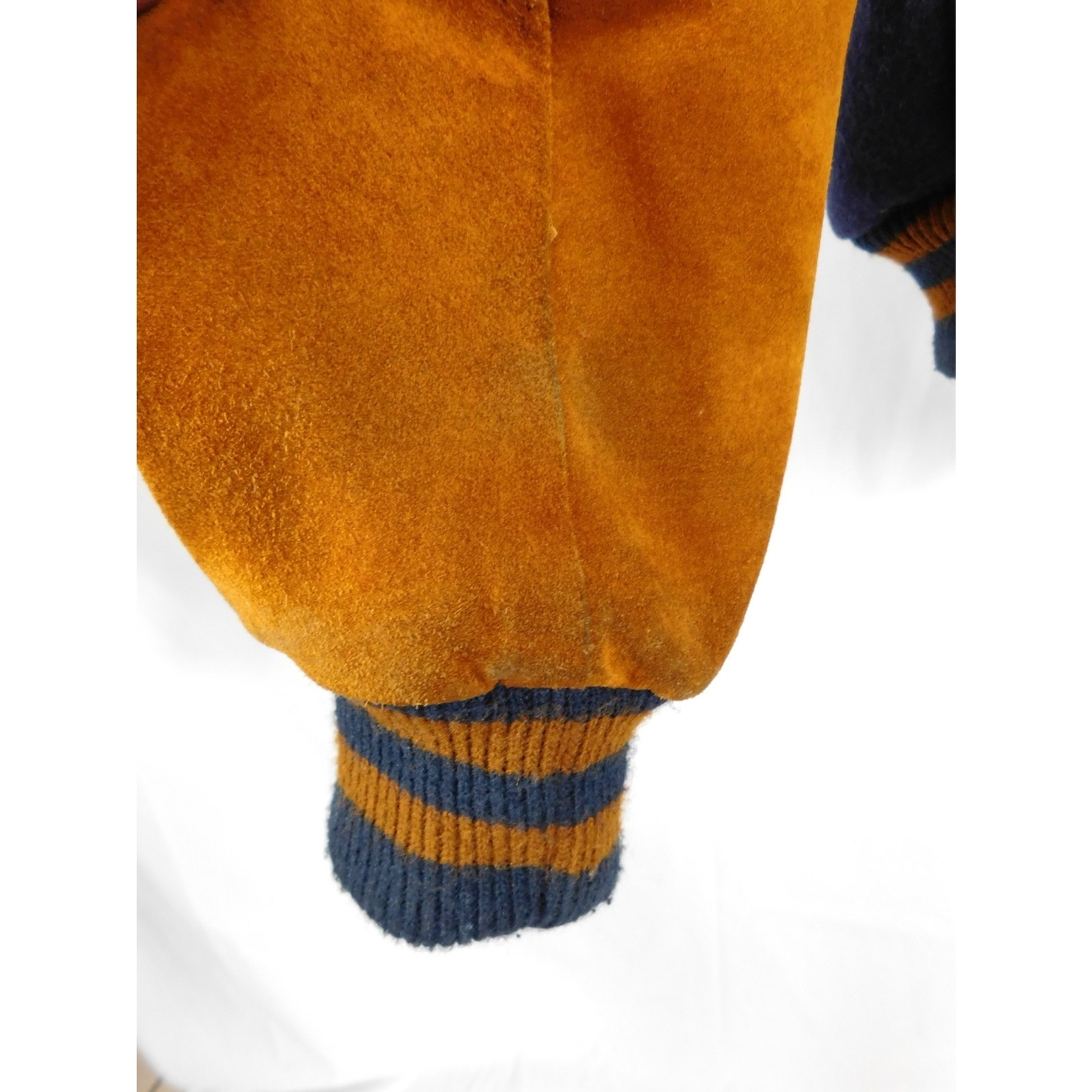 Vintage Universal Studios Suede Leather Wool Jacket L… Gem