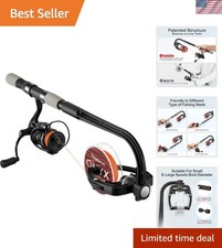 Fishing Line Winder Spooler Machine Spinning Reel Spool Spooling Station Syst...