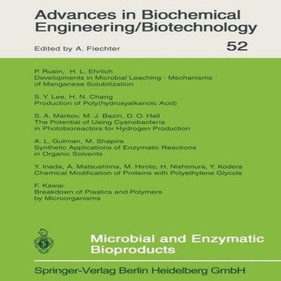 Microbial and Enzymatic Bioproducts Springer Nature B.V. Paperbac