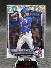 2025 Bowman Chrome - Prospects Arjun Nimmala #BCP-228 Laser Refractor (RC)