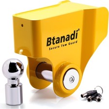 Btanadi Trailer Hitch Lock Forged Hardened Steel Anti-Theft for Knott Avonride