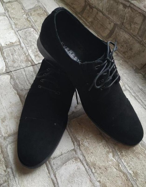 Men Bogner Heels Black Nubuck 40