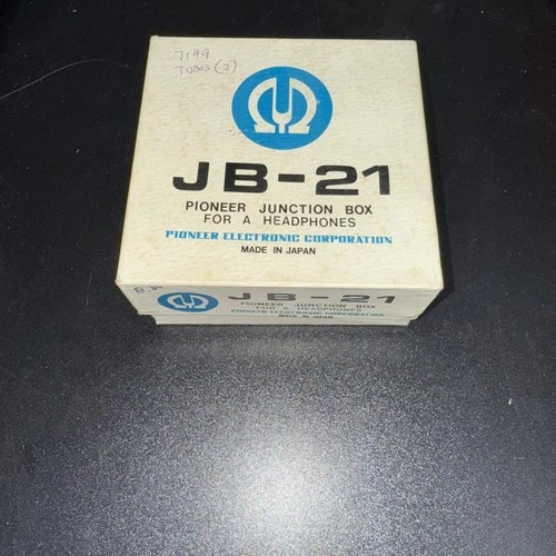 Vintage  Pioneer  Audio  Headphones Junction Box  JACK w/ Box