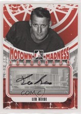 2012-13 ITG Motown Madness Auto Leo Reise #A-LR Auto 7ez