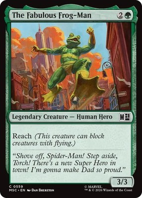 The Fabulous Frog-Man | MSC | 559 | NM/Common | MSC/C-001