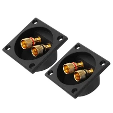 2Pcs Binding Post Cup Connector for Speaker Box Terminal with Easy Installation