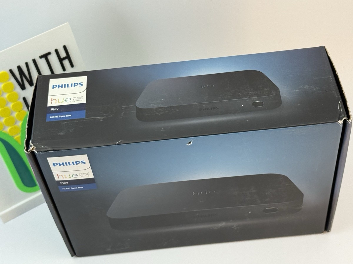 Brand New Philips Hue Play HDMI sync box 4K *FACTORY SEALED