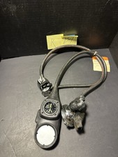 Vintage SCUBAPRO Scuba Regulator Tabata Gauges Console Hoses Untested #R154