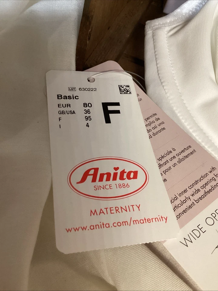 Sujetador básico de enfermería Anita Maternity 5068 ropa de maternidad de apoyo con aros Foto 3 de 4