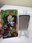 Scrooge McDuck Scarface Savage Scrooge M-16 1 Oz 99.9% Silver Bar 57/200 Low Pop