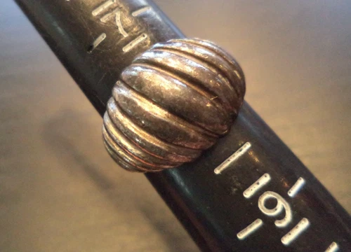 STUNNING VINTAGE ESTATE SIGNED STERLING SILVER SZ 7.5 RING! G34300