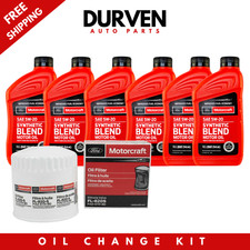 Motorcraft 5W-20 Oil FL820S Change Kit 1997-2010 Ford F150 (6 Quarts + Filter)