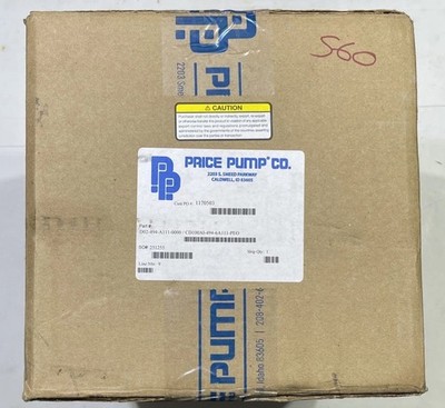 Price Pump Co CD100AI-494-6A111-PEO RPM 3600 Imp. Dia. 4.94in Centrifugal Pump