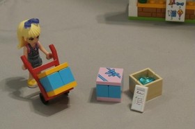 LEGO Friends Heartlake Birthday Gift Delivery Van Figure Manual Clean 41310