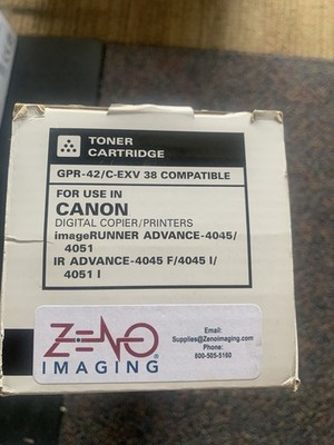 Black Toner Cartridge Compatible with Canon Printers & Copiers