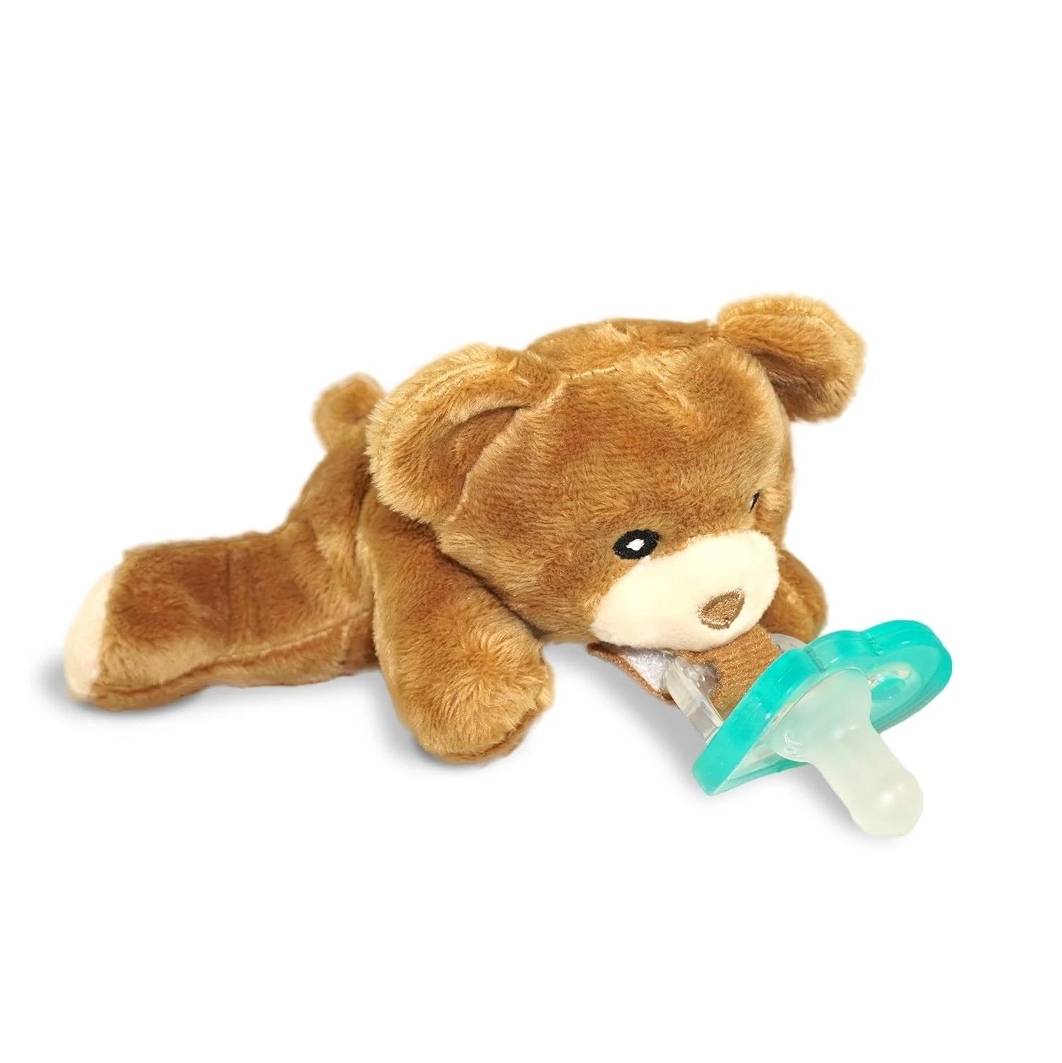 Bear RaZbuddy Stuffed Animal Pacifier Holder for Newborns & Up