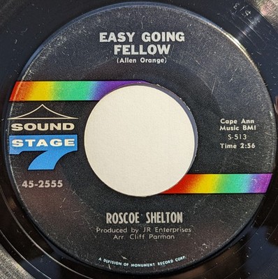 Roscoe Shelton - Easy Going Fellow / Roll With The Punch, 7'', (Vinyl)