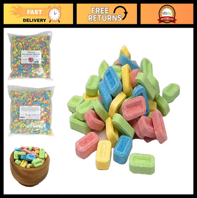Classic Pez Candy Dispenser Refill - 4 Flavor Assortment, Sour Unwrapped, 4 lbs