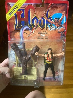 Vintage Mattel Hook Peter Pan Learn To Fly 1991 Action Figure Complete
