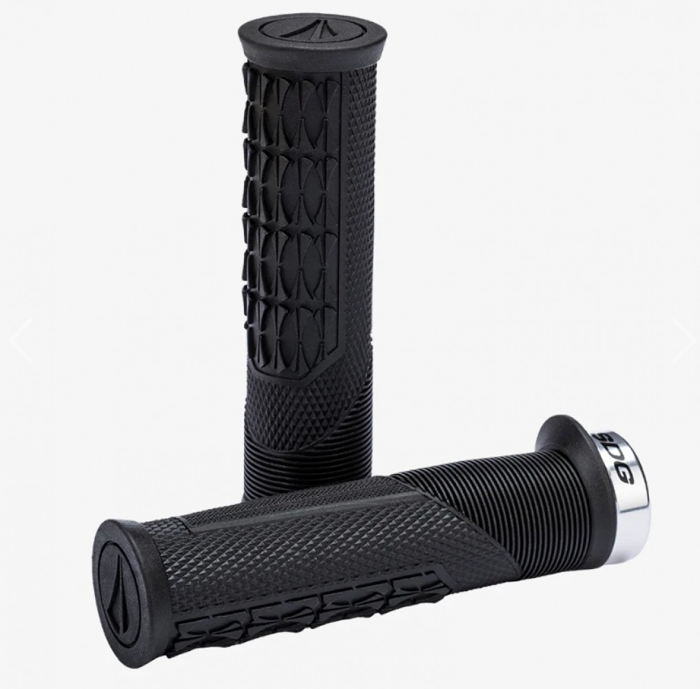 SDG Locked On Comfort Open Core Thrice Grips - MTB Lock-on Grip