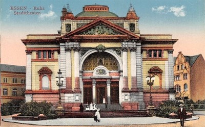 785147) Postcard Stadttheater Essen 