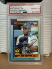 1990 Topps Ken Griffey Jr Signed#336 Rookie Card PSA/DNA AutoGrade 10