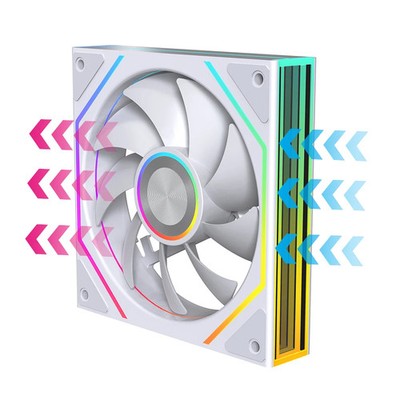 JUNGLE LEOPARD Prism 4 RS Ultra 120mm ARGB Case Fan Quiet Cooling PC Desktop