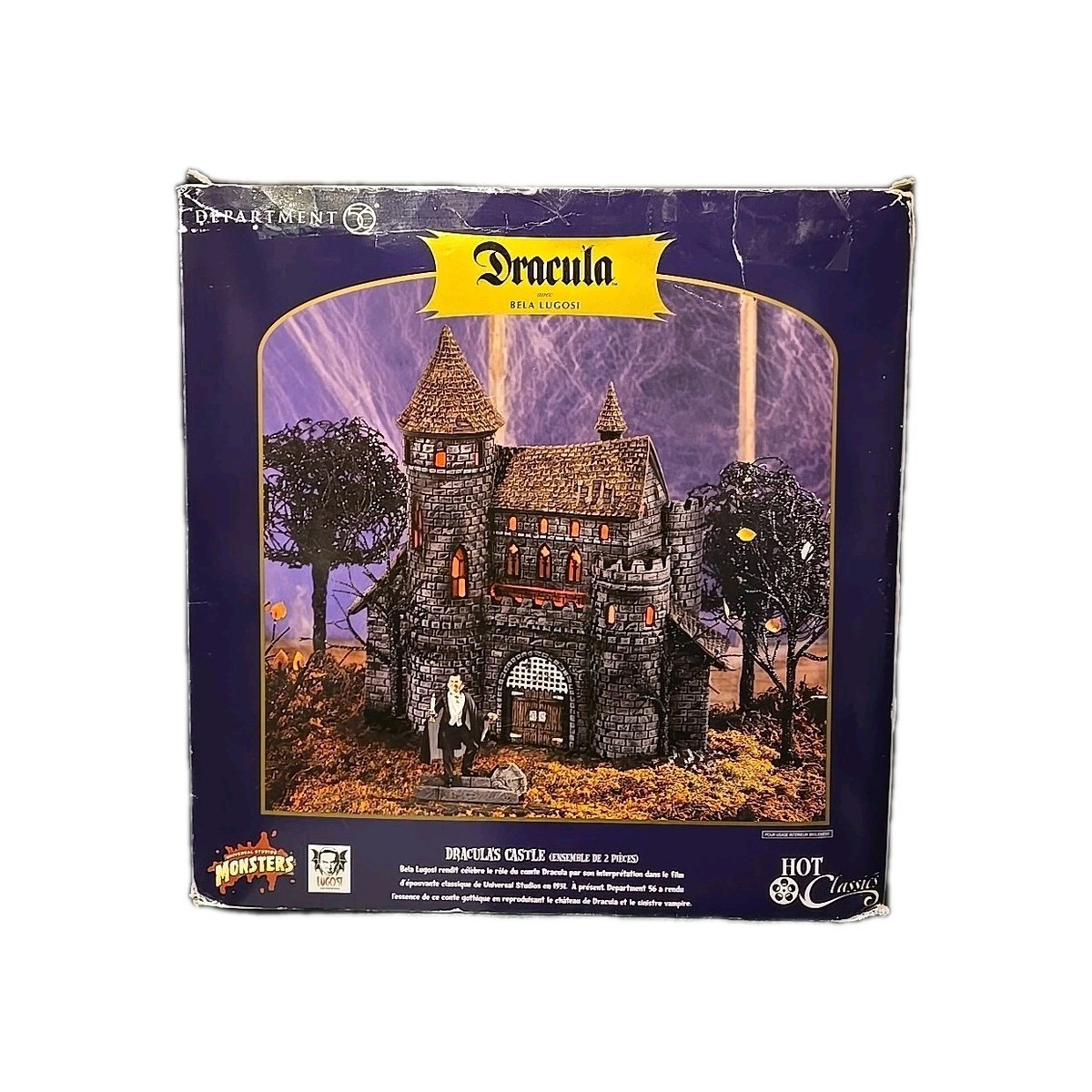 Department 56 D56 Monsters Draculas Castle Halloween for sale