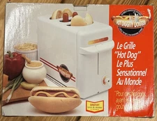 Welbilt Hot Diggity Dogger Hot Dog Maker Bun  Toaster Rare (NEW)